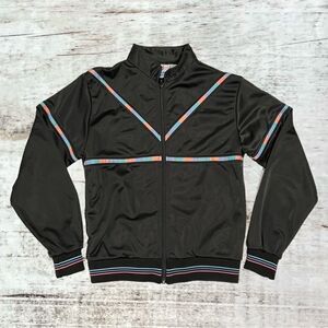 Winning Ways Vintage Black and multi Colored Jacket Women’s Size Small